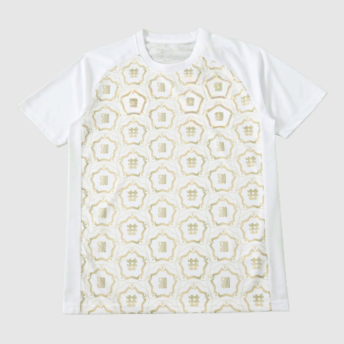 500th Anniversary White 26/27 Men's Jersey — Unbranded