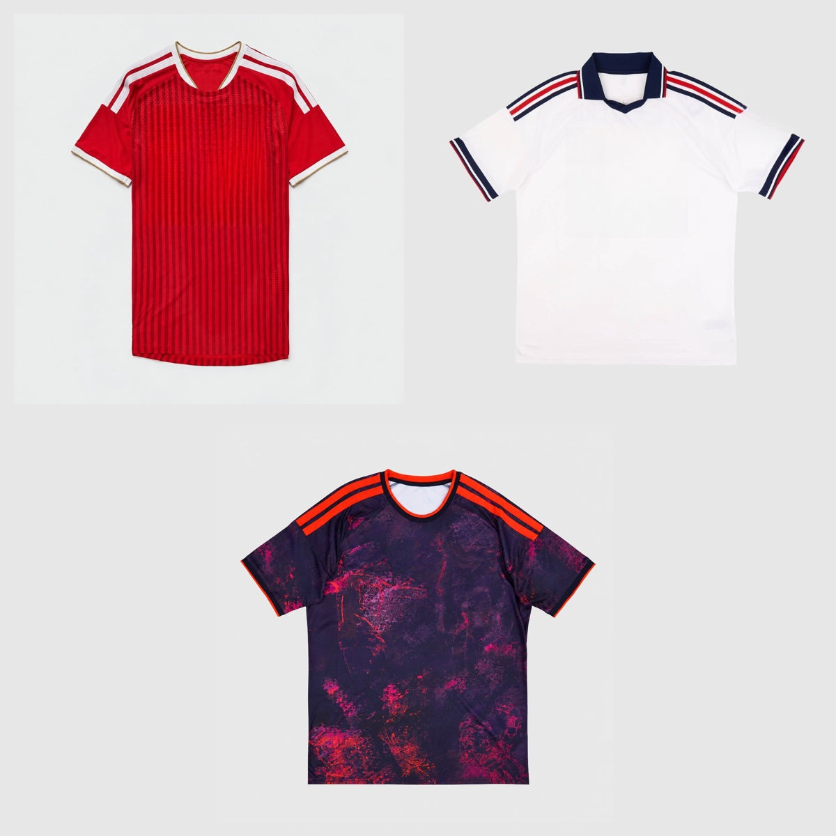 COMBO — Home, Away & Third 26/27 — Unbranded