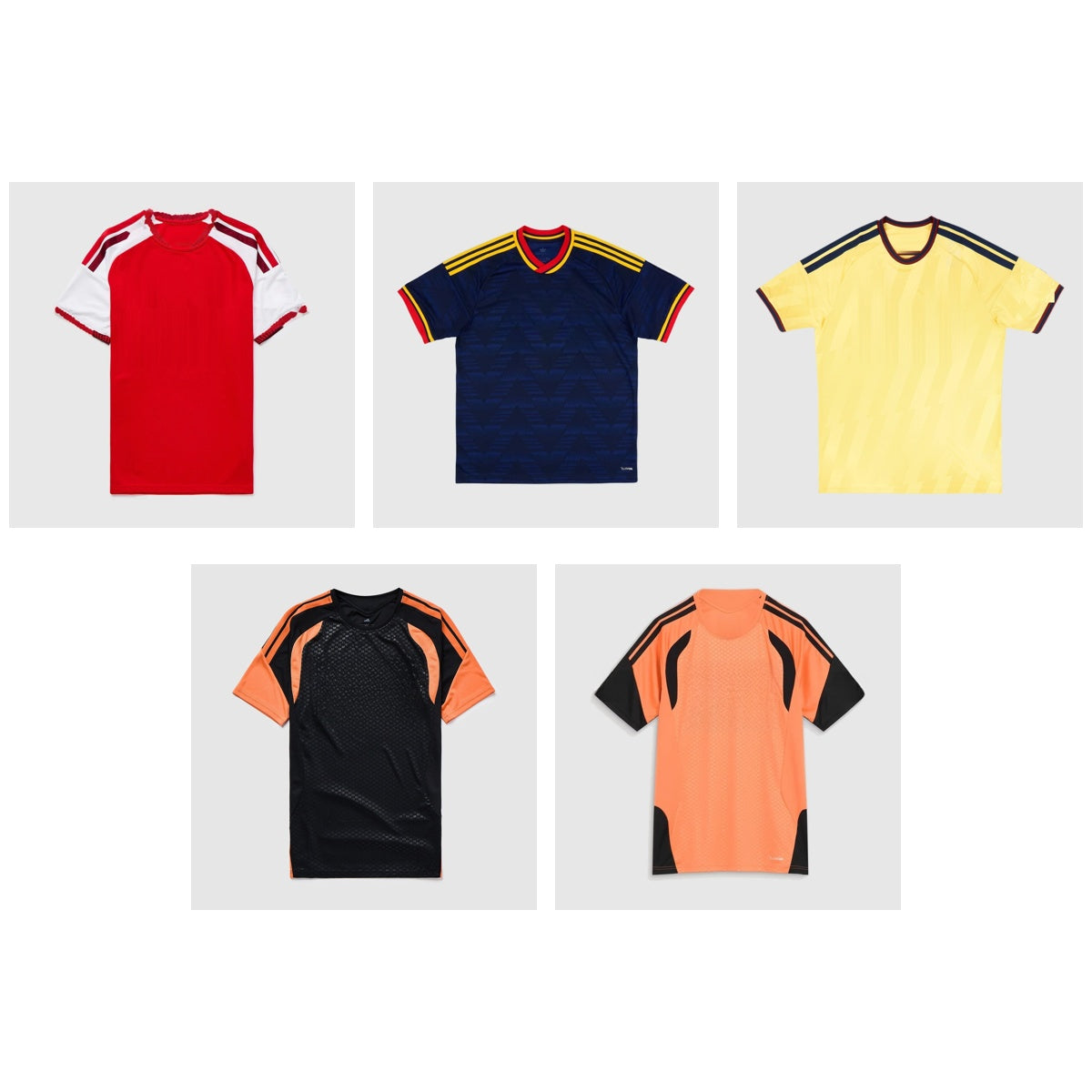 COMBO — Home, Away, Third + Training 1 & 2 2026/27 — Unbranded