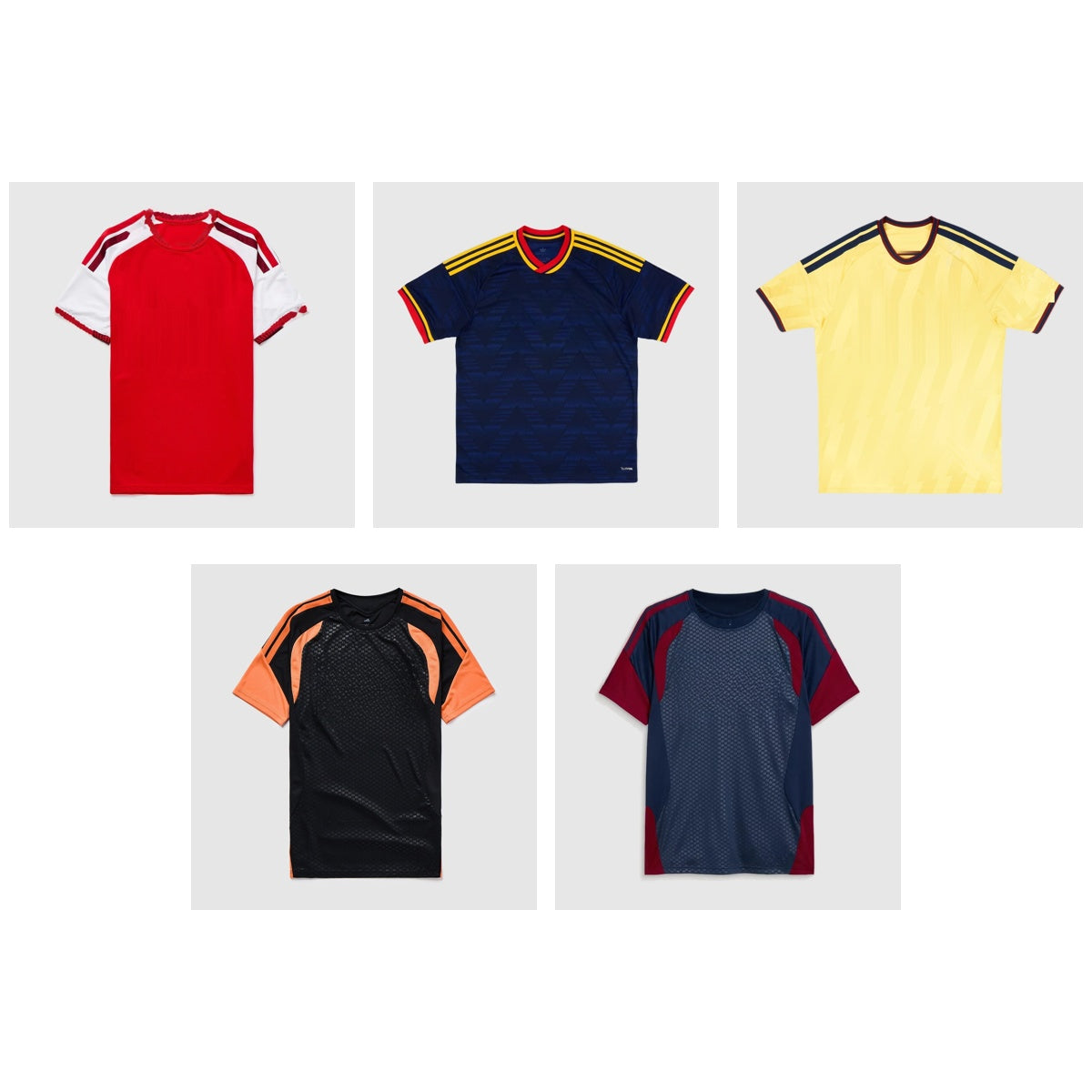 COMBO — Home, Away, Third + Training 1 & 3 2026/27 — Unbranded