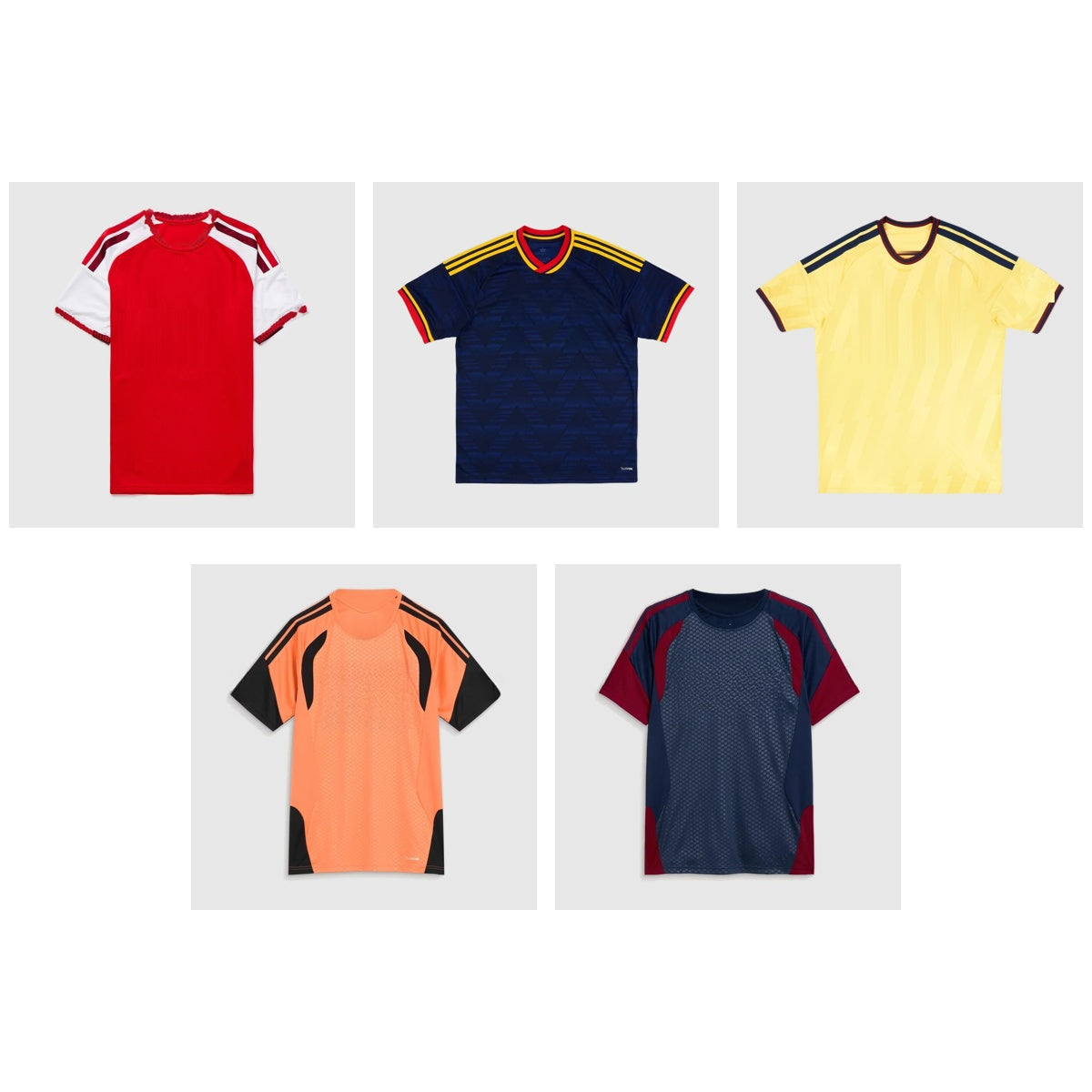 COMBO — Home, Away, Third + Training 2 & 3 2026/27 — Unbranded