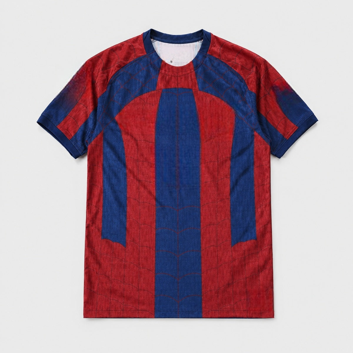 Red & Blue Textured Special Edition 25/26 Player Edition Jersey — Unbranded