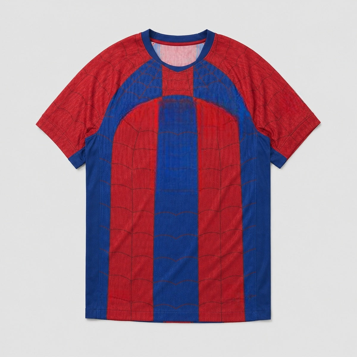 Red & Blue Geometric Special Edition 25/26 Player Edition Jersey — Unbranded